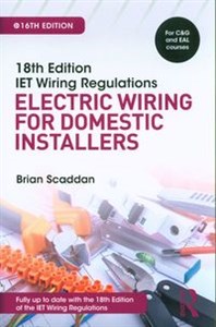 Obrazek IET Wiring Regulations Electric Wiring for Domestic Installers