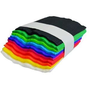 Obrazek Bibuła marszczona kostka A6 MIX