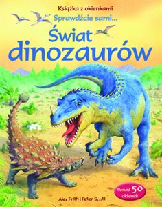 Obrazek Świat dinozaurów Książka z okienkami