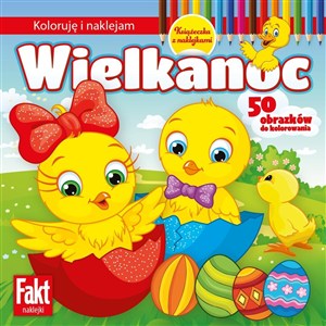 Obrazek Wielkanoc. Koloruję i naklejam