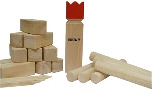 Picture of Bex Kubb Original, Red king
