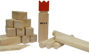 Obrazek Bex Kubb Original, Red king