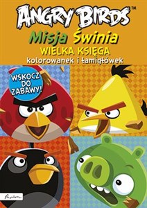 Picture of Angry Birds Misja Świnia Wielka księga kolorowanek i łamigłówek