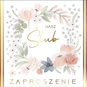 Obrazek Zaproszenie Ślub