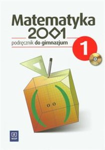 Picture of Matematyka 2001 1 Podręcznik z płytą CD gimnazjum
