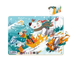 Picture of Puzzle 21 ramkowe Noworoczna przygoda DOP300354