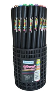 Obrazek Ołówek gruby z kryształkiem HB (50szt)