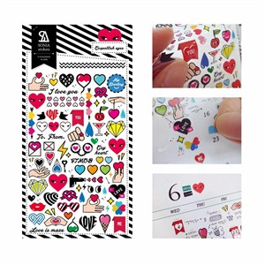 Picture of Naklejki ozdobne Zalotne serca Suatelier