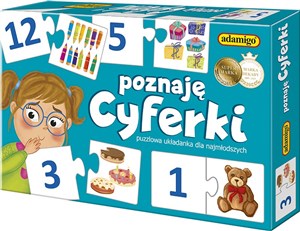 Picture of Poznaję cyferki Gra puzzlowa