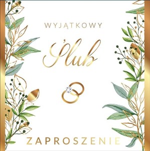 Picture of Zaproszenie Ślub