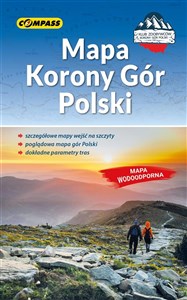 Picture of Mapa Korony Gór Polski laminowana