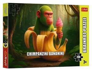 Picture of Puzzle 200 BrainRots Chimpanzini Bananini