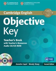 Obrazek Objective Key Teacher's Book with Teacher's Resources + CD