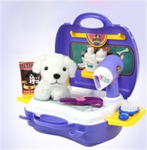Obrazek Zestaw Fryzjerski Piesek w Walizce