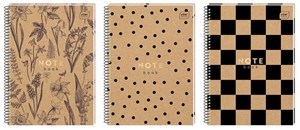 Picture of Kołozeszyt A4/80K kratka PERF. KRAFT HS (5szt)