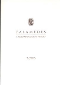 Picture of Palamedes A Journal of Ancient History 2007/2