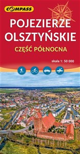 Obrazek Pojezierze Olsztyńskie, część północna mapa turystyczna