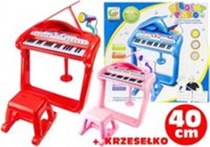 Obrazek Duży fortepian + krzesełko dla malucha