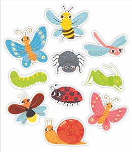 Obrazek Dekoracje okienne dwustronne - Małe...01 10szt