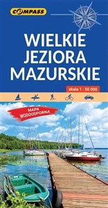 Picture of Wielkie Jeziora Mazurskie Mapa laminowana Wyd 8 / Compass