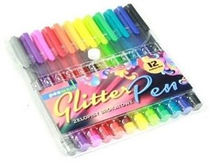 Picture of Żelopis brokatowy 12 kolorów