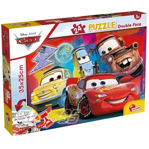 Obrazek Puzzle Double-Face Auta 24