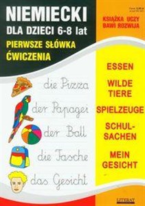 Obrazek Język niemiecki dla dzieci 6-8 lat Pierwsze słówka. Ćwiczenia