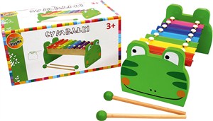 Picture of Cymbałki drewniane Żabka Playme