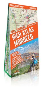 Obrazek Maroko Atlas Wysoki (High Atlas Maroko) trekking map 1:100 000