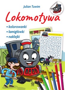 Obrazek Lokomotywa z naklejkami