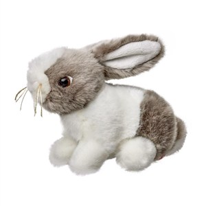 Obrazek Króliczek szaro-biały 16cm