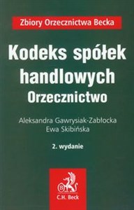 Obrazek Kodeks spółek handlowych Orzecznictwo