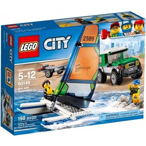 Picture of Lego city terenówka 4x4 z katamaranem 60149