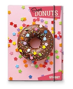 Picture of Teczka z gumką A4 Donuts