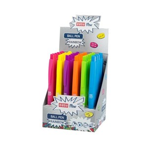 Obrazek Długopis automatyczny Rainbow (36szt) EASY