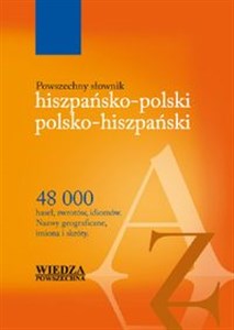 Obrazek Powszechny słownik hiszpańsko-polski polsko-hiszpański