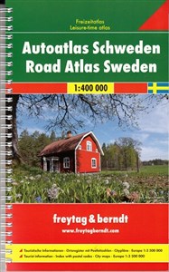 Obrazek Szwecja Atlas samochodowy 1:400 000