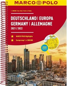 Obrazek Atlas Niemcy 1:300 000 MARCO POLO w.2020