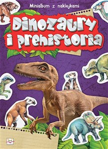 Obrazek Dinozaury i prehistoria Minialbum z naklejkami