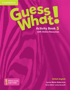 Picture of Guess What! 5 Activity Book with Online Resources British English