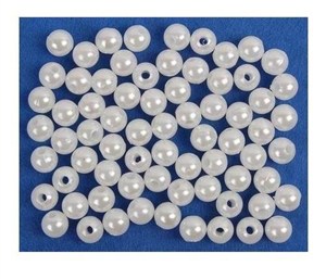 Obrazek Koraliki 8mm białe