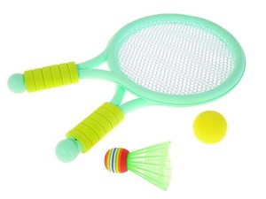 Obrazek Rakietki z piłeczkami 2szt mix