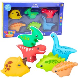 Picture of Zestaw zabawek do kąpieli 6szt