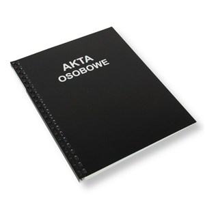 Picture of Teczka Akta osobowe T1 czarna
