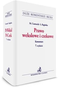 Obrazek Prawo wekslowe i czekowe Komentarz