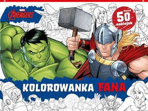 Picture of Kolorowanka fana. Marvel Avengers