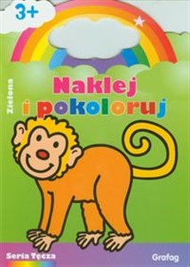 Picture of Naklej i pokoloruj Zielona Wiek 3+