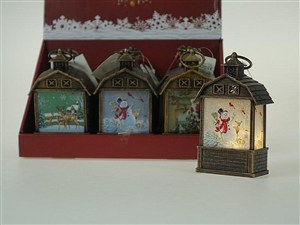 Picture of Lampka ledowa z motywem świątecznym MIX