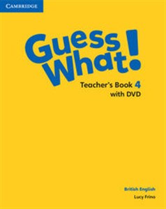 Picture of Guess What! 4 Teacher's Book with DVD