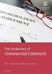 Obrazek Vocabulary of Commercial Contracts The Advanced Vocabulary Series